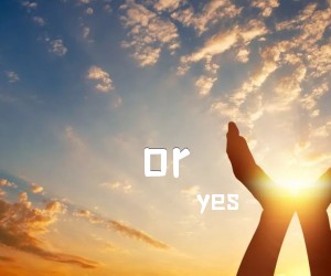 《yes or no吉他谱》_yes_C调 图片谱1张