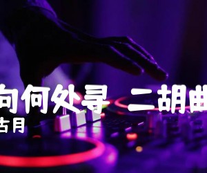 《梦向何处寻  二胡曲谱吉他谱》_古月 图片谱1张