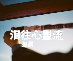 《泪往心里流吉他谱》_玺晨_A调 图片谱1张