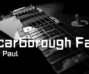 《Scarborough Fair吉他谱》_Paul 图片谱1张