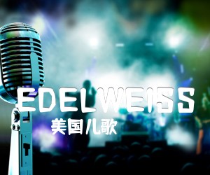 《EDELWEISS吉他谱》_美国儿歌_D调 图片谱1张