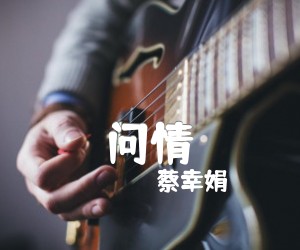 《问情吉他谱》_蔡幸娟_C调 图片谱1张