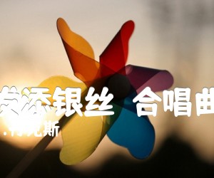 《金发添银丝  合唱曲谱吉他谱》_ｈ.丹克斯 图片谱1张