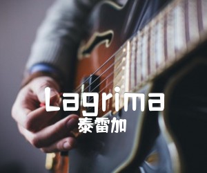 《Lagrima吉他谱》_泰雷加_吉他图片谱1张