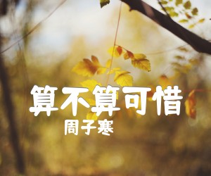 《算不算可惜吉他谱》_周子寒_G调 图片谱2张