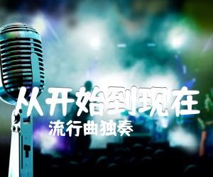 《从开始到现在吉他谱》_流行曲独奏 图片谱1张