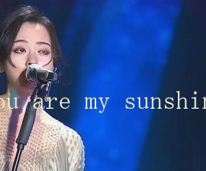 《You are my sunshine吉他谱》_张靓颖 图片谱2张