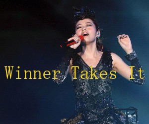 《The Winner Takes It All吉他谱》_张靓颖_D调 图片谱2张