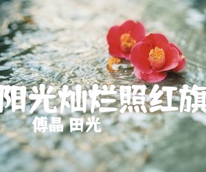 《阳光灿烂照红旗吉他谱》_傅晶 田光_F调 图片谱1张