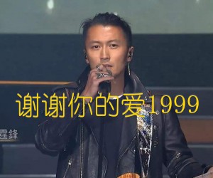 《谢谢你的爱1999吉他谱》_谢霆锋_未知调 图片谱1张