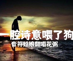 《一腔诗意喂了狗吉他谱》_音符姑娘翻唱花粥 图片谱3张