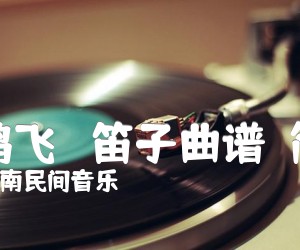 《鹧鸪飞 （笛子曲谱／简谱）吉他谱》_湖南民间音乐 图片谱1张