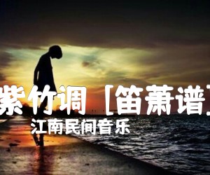 《紫竹调  [笛萧谱]吉他谱》_江南民间音乐_D调 图片谱1张