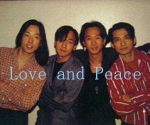 《Love and Peace吉他谱》_beyond 文字谱