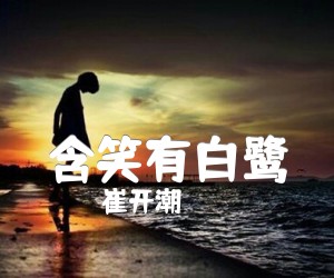 《含笑有白鹭吉他谱》_崔开潮_C调_吉他图片谱2张