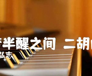 《半梦半醒之间  二胡曲谱吉他谱》_梁弘志_F调_吉他图片谱1张