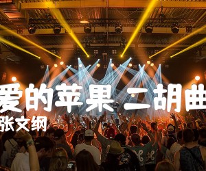 《可爱的苹果 二胡曲谱吉他谱》_张文纲 图片谱1张