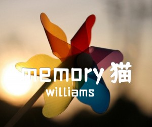 《memory 猫吉他谱》_williams 图片谱1张