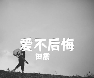 《爱不后悔吉他谱》_田震_E调 图片谱1张