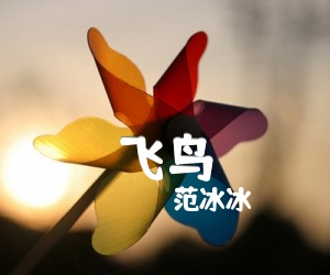 《飞鸟吉他谱》_范冰冰 图片谱1张