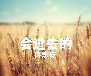 《会过去的吉他谱》_许志安 文字谱