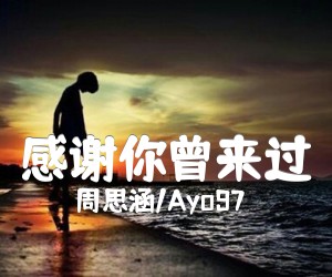 《感谢你曾来过吉他谱》_周思涵/Ayo97 图片谱3张