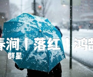 《春涧丨落红丨鸿鹄》