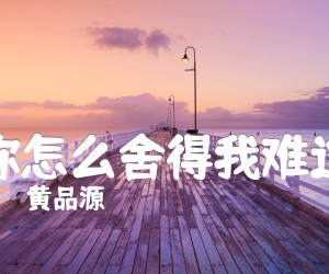 《你怎么舍得我难过吉他谱》_黄品源_C调_吉他图片谱2张