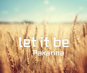 《let it be》