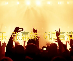 《我要快乐 张惠妹 G调高清弹唱谱吉他谱》_群星_G调_吉他图片谱1张