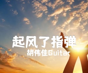 《起风了指弹吉他谱》_胡伟佳Guitar_起风了吉他独奏谱_指弹吉他完整版 图片谱5张