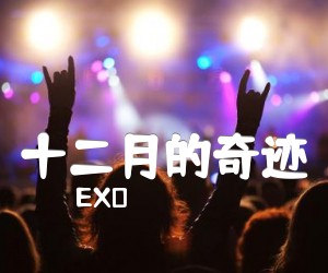 《十二月的奇迹吉他谱》_EXO_C调 图片谱1张