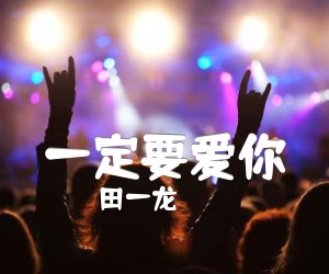 《一定要爱你吉他谱》_田一龙_G调_吉他图片谱4张