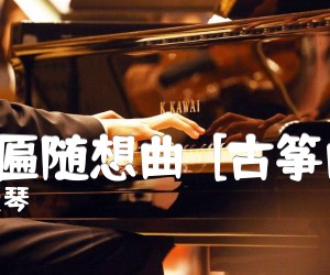 《绣金匾随想曲  [古筝曲谱]吉他谱》_赵曼琴 图片谱1张