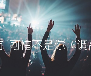 《梁静茹 可惜不是你 C调高清版吉他谱》_群星_C调 图片谱1张