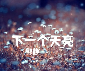 《下一个天亮吉他谱》_郭静_C调 图片谱1张