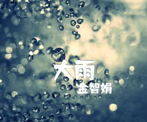 《大雨吉他谱》_金智娟_G调 图片谱1张