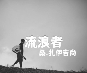 《流浪者吉他谱》_桑.扎伊吉尚_F调 图片谱1张