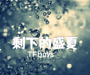 《剩下的盛夏吉他谱》_TFboys_E调 图片谱3张