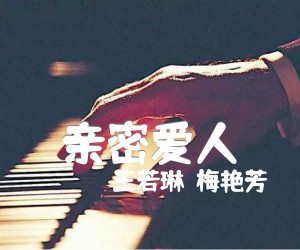 《亲密爱人吉他谱》_王若琳／梅艳芳 ╳_F调 图片谱1张