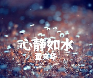 《心静如水吉他谱》_董文华_A调 图片谱1张