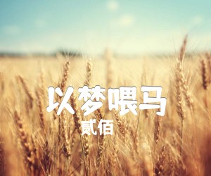 《以梦喂马吉他谱》_贰佰_C调 图片谱2张