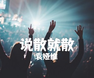 《说散就散吉他谱》_袁娅维_D调 图片谱3张