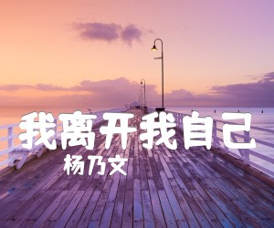 《我离开我自己吉他谱》_杨乃文 图片谱2张