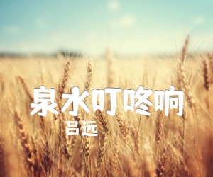 《泉水叮咚响吉他谱》_吕远_D调 图片谱1张