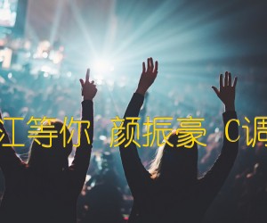 《我在丽江等你 颜振豪 C调高清谱吉他谱》_群星_C调_吉他图片谱1张