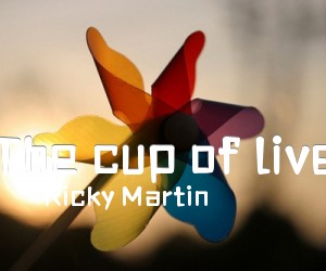 《The cup of live吉他谱》_Ricky Martin 图片谱1张