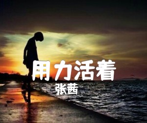 《用力活着吉他谱》_张茜_G调_吉他图片谱2张