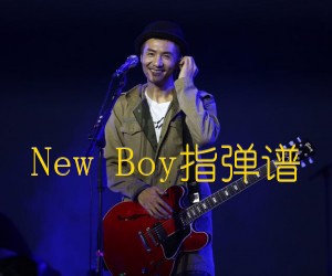 《New Boy指弹谱吉他谱》_朴树 图片谱4张