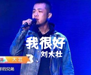 《我很好吉他谱》_刘大壮_G调_吉他图片谱3张